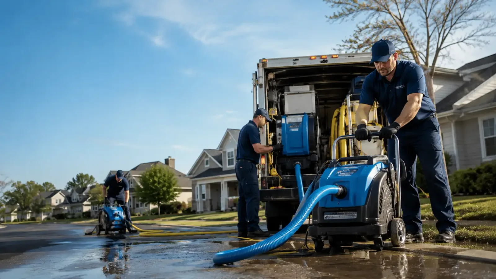 Flood Damage Cleanup in Pentress, WV